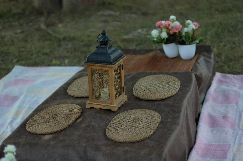 Backyard Stargazing and Picnic Blanket